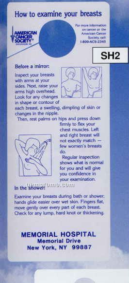 How To Examine Your Breasts Shower Hanger