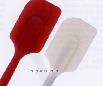 Medium Silicone Spatula With Stainless Steel Insert (Red)