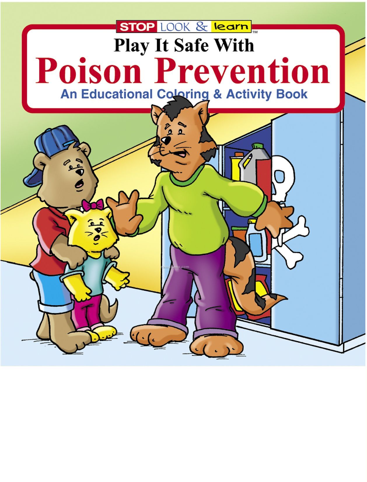 Play It Safe W/Poison Prevention Coloring Book