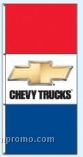 Stock Double Face Dealer Rotator Drape Flags - Chevy Trucks