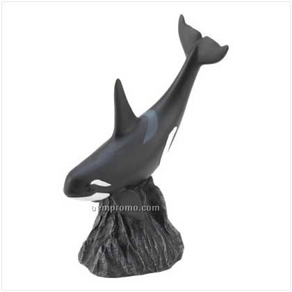 Wyland Mini Orca Figurine