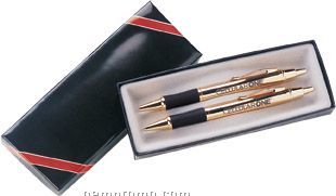 Monaco Classic Pen / Pencil Set - Gold