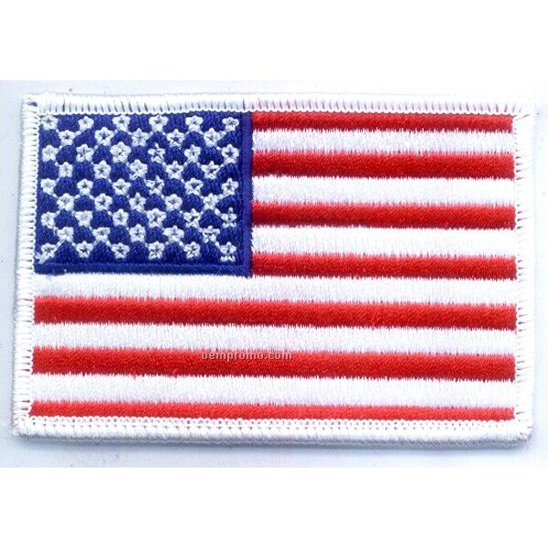 Stock American Flag Emblem