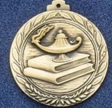 2.5" Stock Cast Medallion (Knowledge)