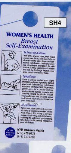 Breast Self Examination Shower Hanger