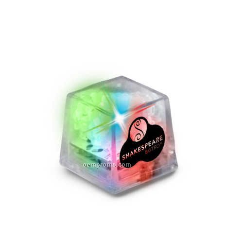 Clear With Color Changing LED Mini Glow Ice Cube