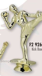 Male Kick Boxer Plastic Figure Casting