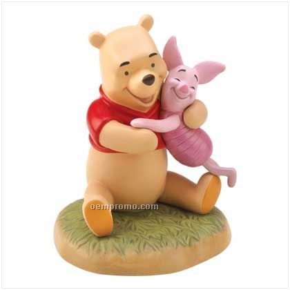 Pooh & Piglet "Hug" Figurine