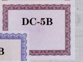 8 1/2"X11" Blank Certificate Border - White/Purple