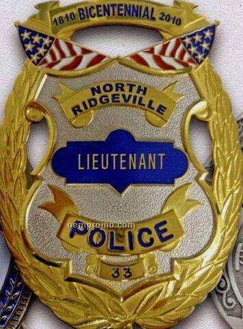 Custom Specialty Police & Fire Badge