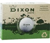 Dixon Earth Golf Ball With 318 Dimple / Recyclable Cover - 12 Pack