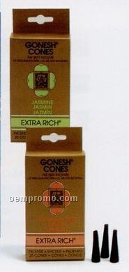 Gonesh Extra Rich Incense Cones Variety #2