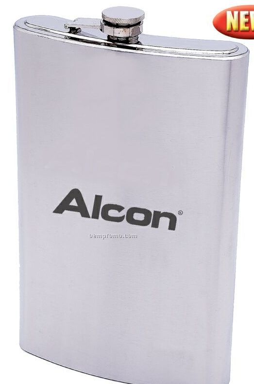 Maxam 64 Oz. Jumbo Stainless Steel Flask (Standard Service)