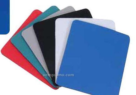 Soft Surface Mouse Pad With Rubber Base (7-7/8