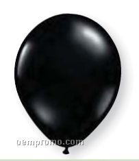 11" Onyx Black Latex Single Color Balloon