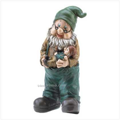 Grandpa Garden Gnome Statue