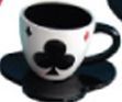 Club Card Specialty Cup & Saucer