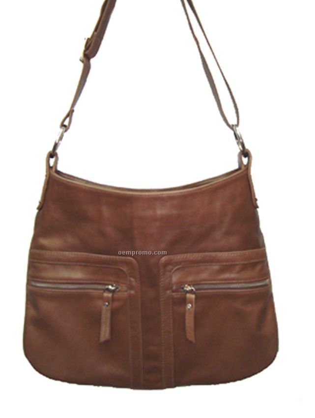 Leather Goat Cold Washed Purse