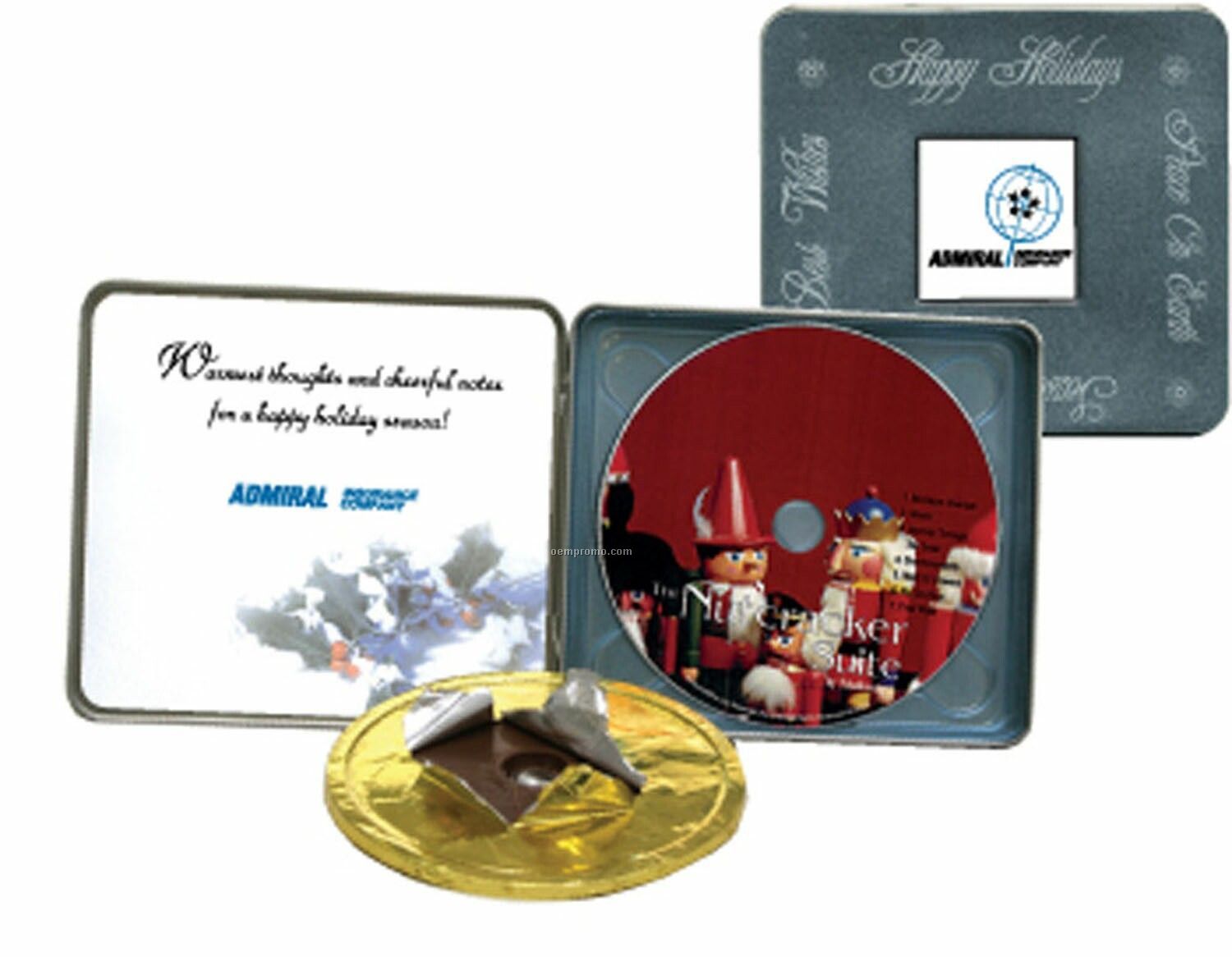 Nutcracker Suite & Sweet In A Tin Music CD & Chocolate CD