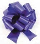 Purple Poly Pull String Bow (4")