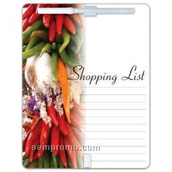 Shopping List Magnetic Memo Board