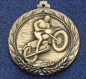 1.5" Stock Cast Medallion (Motorcycle 1)