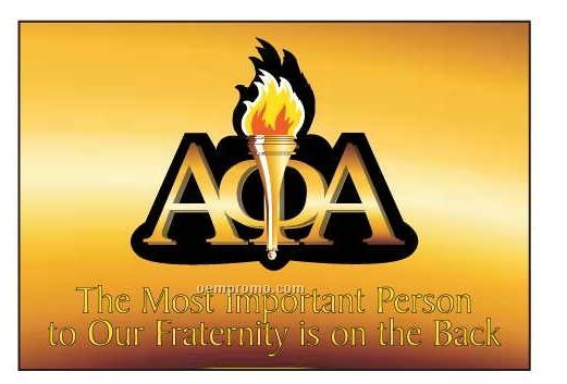 Alpha Phi Alpha Fraternity Mascot Rectangle Hand Mirror (2