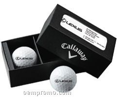 Callaway 2 Golf Ball Business Card Box