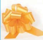 Gold Poly Pull String Bow (4