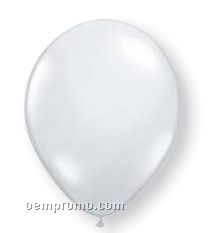 11" Diamond Clear Latex Single Color Balloon