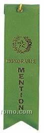 2"X8" Honorable Mention Ribbon