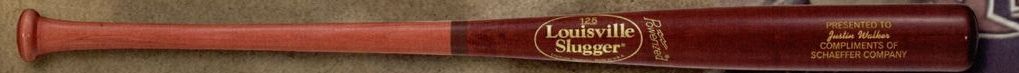 Louisville Slugger Full-size Personalized Wood Bat (Wine Red & Hornsby)