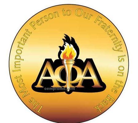 Alpha Phi Alpha Fraternity Mascot Hand Mirror (2 1/2")