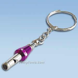 Aluminium Whistle Keychain