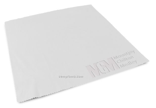 Debossed Microfiber Cloth (12"X12")