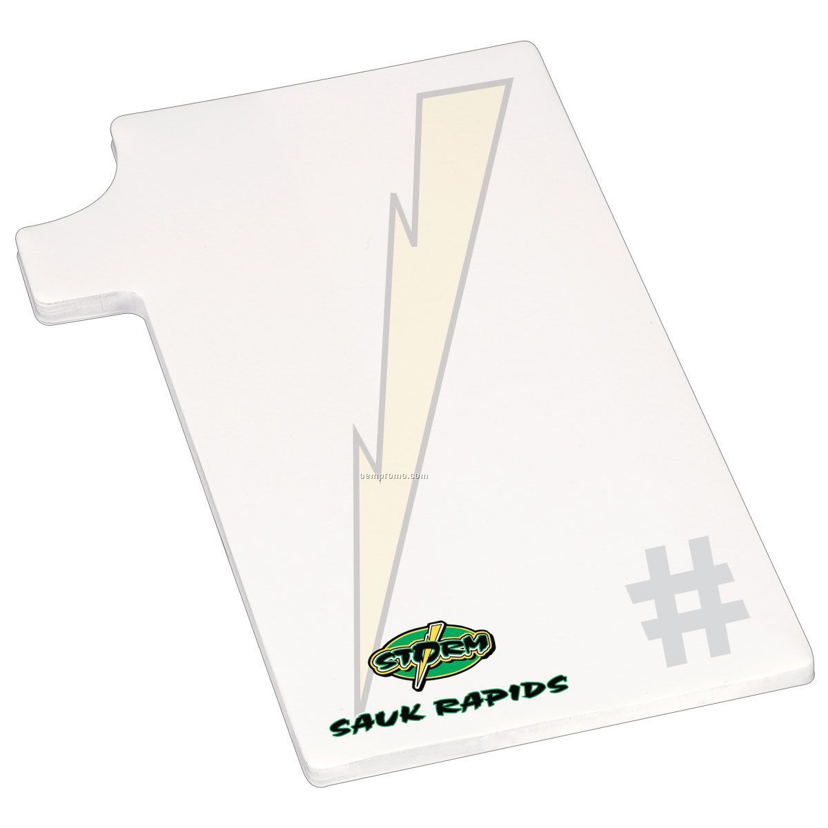 Earth Friendly Adhesive Notes/Number One Shaped - 25 Sheets