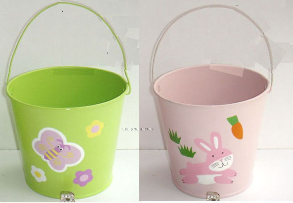 Iron Buckets With Lovely Patterns