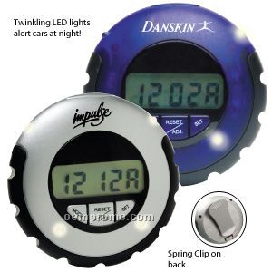 Jogger LED Pedometer W/ Clock (Overseas 8-10 Weeks)