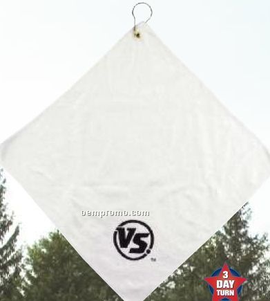 Microfiber Super Soft Absorbent Golf Towel W/Hook & Grommet