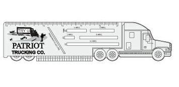 Trucker Logbook Ruler (Truck)