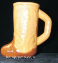 2 Oz. Ceramic Boot Shot Glass