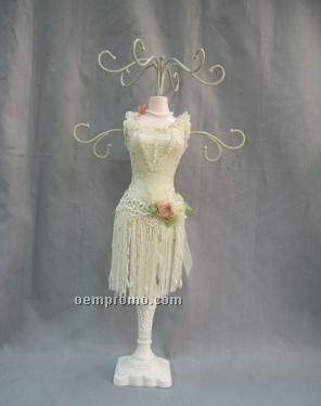Lace Dress Jewelry Stand