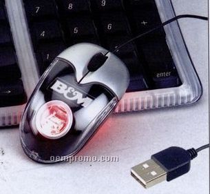 Mini Optical USB Mouse (2 3/4"X1 1/2"X3/4")