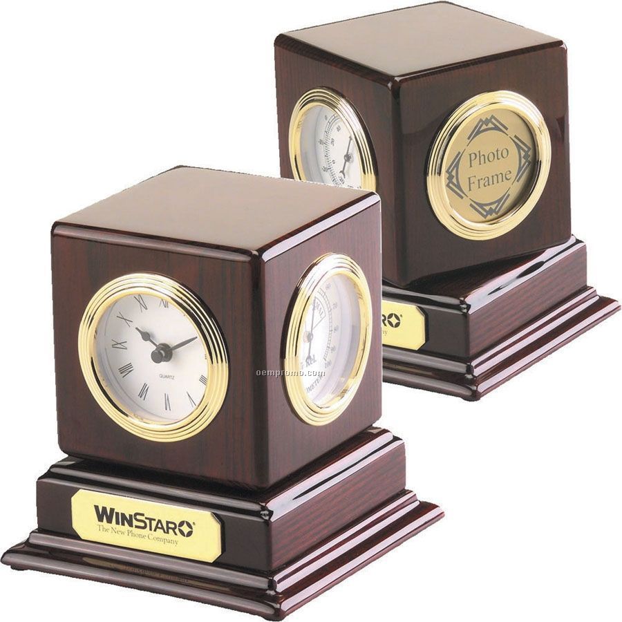 Revolving Multi-function Desk Clock