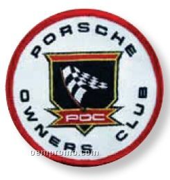 Embroidered Patch W/ 90% Coverage (3")