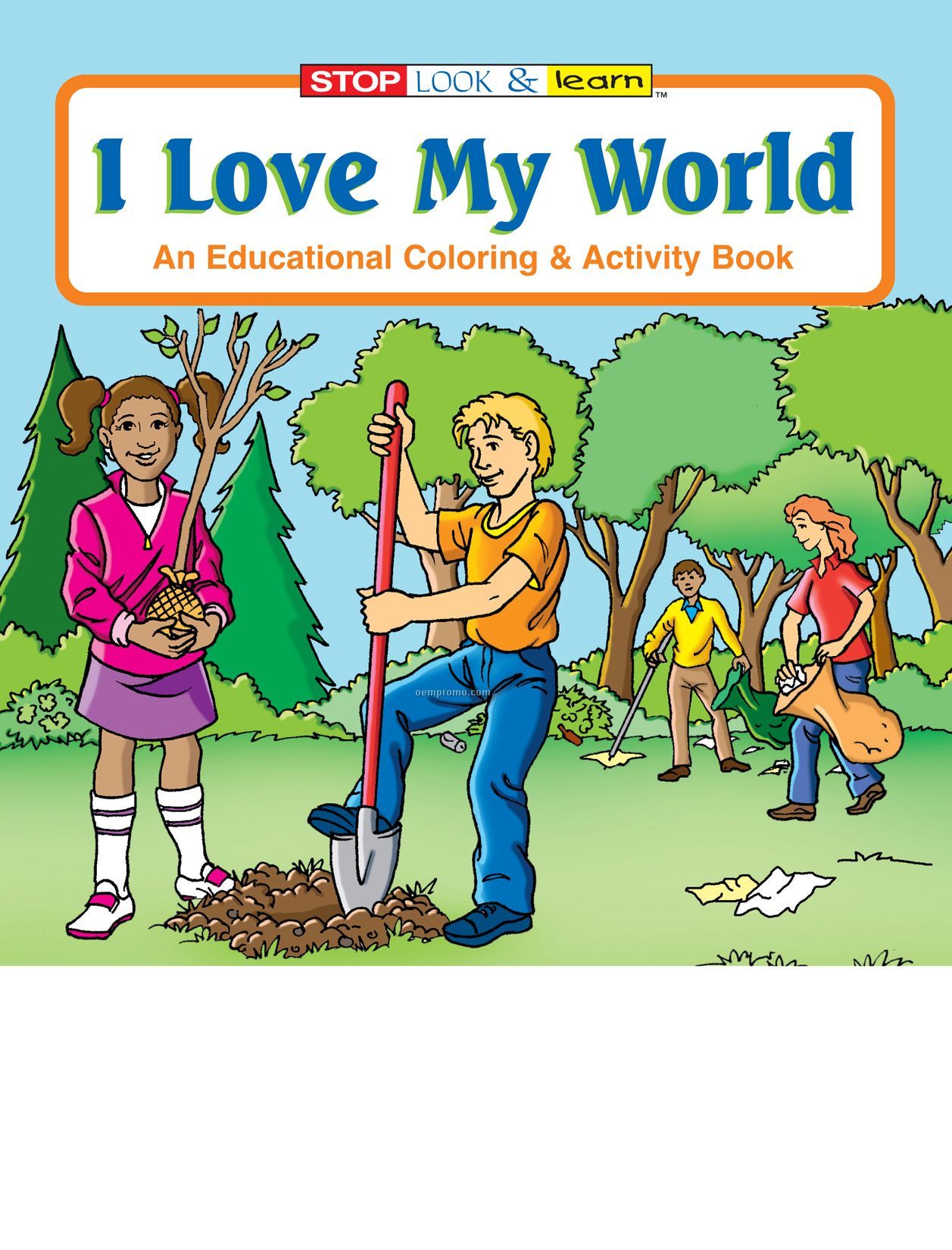 I Love My World Coloring Book