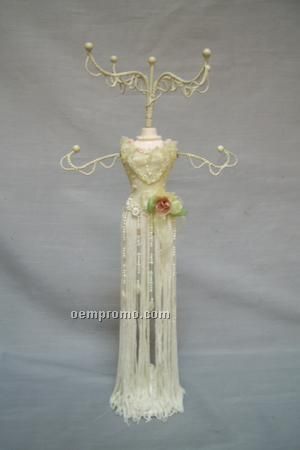 Lace Gown Jewelry Stand