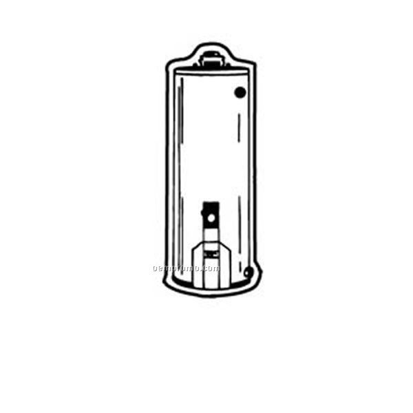 Stock Shape Collection Water Heater Key Tag