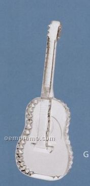 Waterford Guitar Crystal Statue