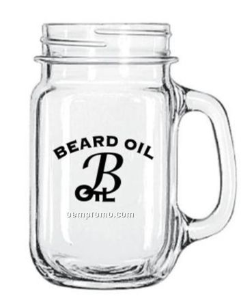 16 Oz. Drinking Jar